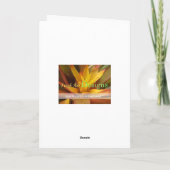 Cascade Greeting Card Karte (Rückseite)