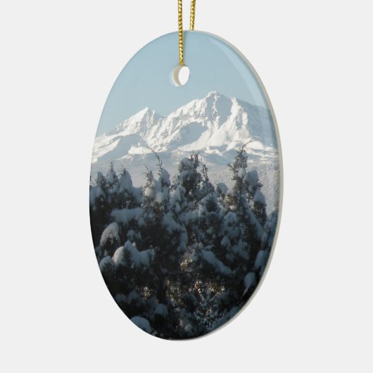 Cascade Holiday Keramikornament (Links)