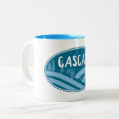 Cascade Idaho Außenbereich Zweifarbige Tasse (Vorderseite Links)