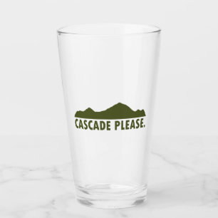 Cascade Idaho Bitte Glas