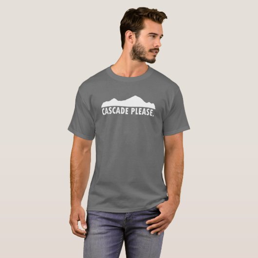 Cascade Idaho Bitte T-Shirt (Vorne ganz)