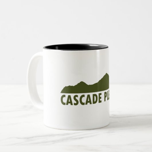 Cascade Idaho Bitte Zweifarbige Tasse (Vorderseite Links)