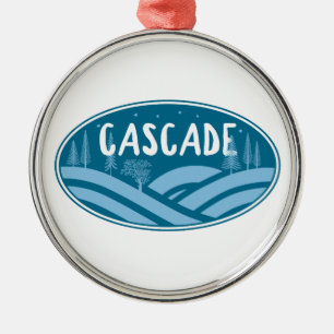 Cascade Idaho Outdoors Ornament Aus Metall