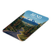 Cascade Lakes Weg USA Magnet (Linke Seite)
