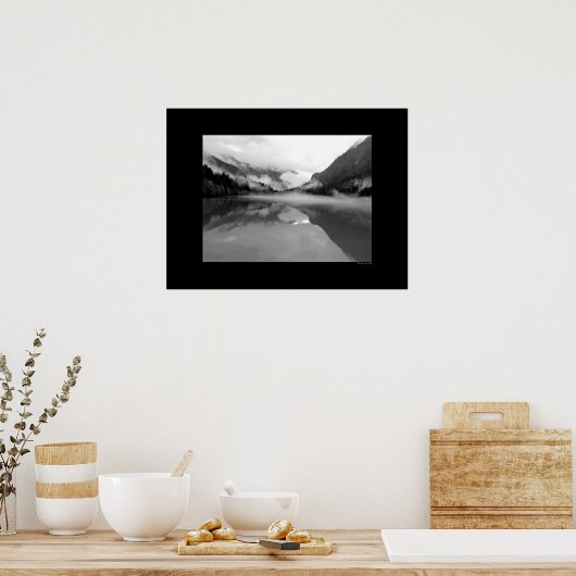 Cascade Loop - Lake Poster (Küche)