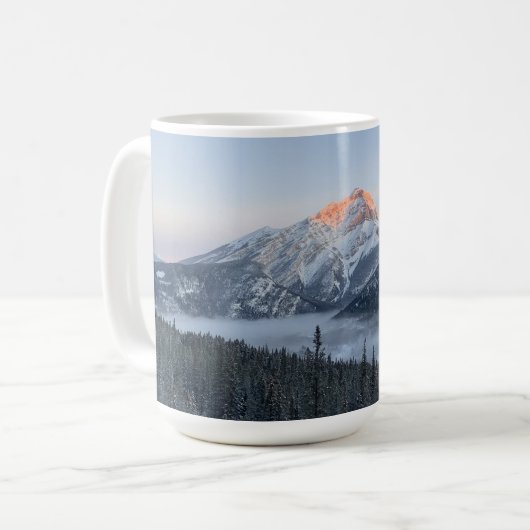 Cascade Mountain, Alberta Classic Tasse, 15 oz Kaffeetasse (Vorderseite Links)