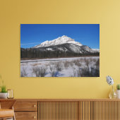 Cascade Mountain Canada Canvas Print Leinwanddruck (Insitu (Wohnzimmer))