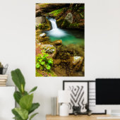 Cascade on Hare Creek, Kalifornien Poster (Heimbüro)