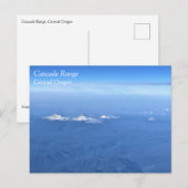 Cascade Range, Central Oregon Postcard Postkarte (Vorne/Hinten)