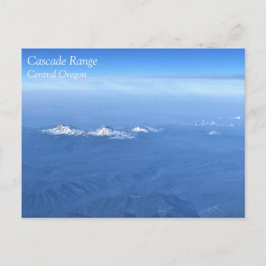 Cascade Range, Central Oregon Postcard Postkarte (Vorderseite)