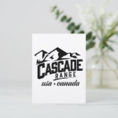 Cascade Range USA Kanada Logo. (Stehend Vorderseite)
