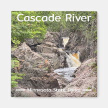 Cascade River Staat Park Magnet
