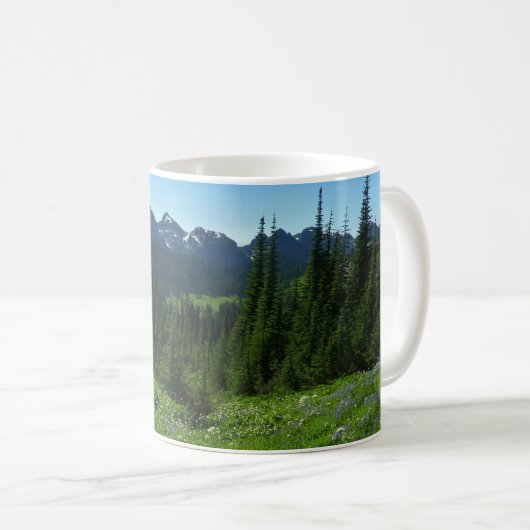 Cascade-Strecke vom Rainier-Nationalpark Kaffeetasse (VorderseiteRechts)