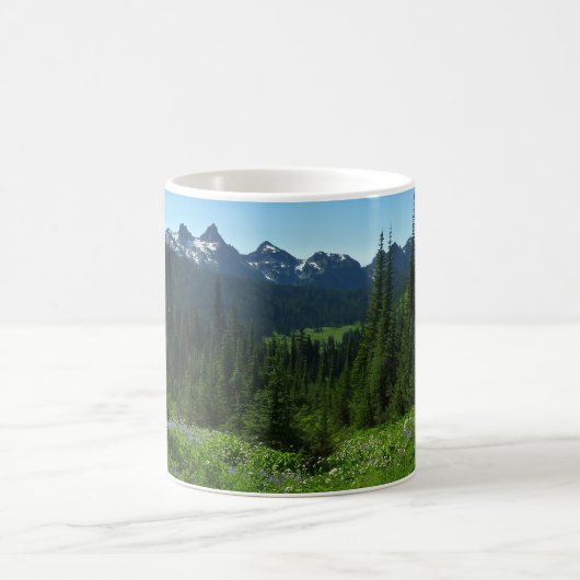 Cascade-Strecke vom Rainier-Nationalpark Kaffeetasse (Mittel)