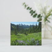 Cascade-Strecke vom Rainier-Nationalpark Postkarte (Stehend Vorderseite)