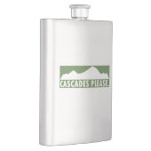 Cascades Bitte Flachmann (Rechts)