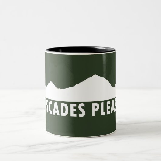 Cascades Bitte Zweifarbige Tasse (Mittel)