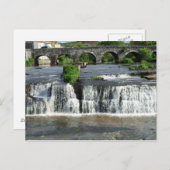 Cascades, Clare, Irland Postkarten (Vorne/Hinten)