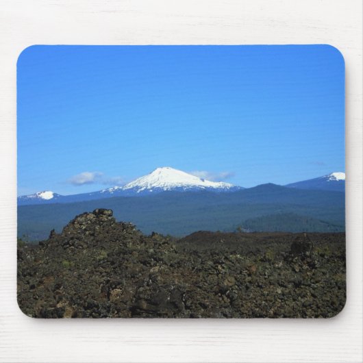 Cascades & Lava Rocks, Oregon Mousepad (Vorne)