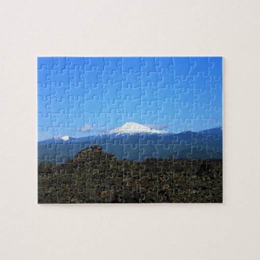 Cascades & Lava Rocks, Oregon Puzzle (Horizontal)