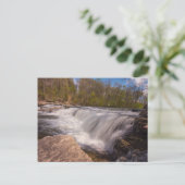 Cascades Obere Falls, Cataract Falls, IN Postkarte (Stehend Vorderseite)