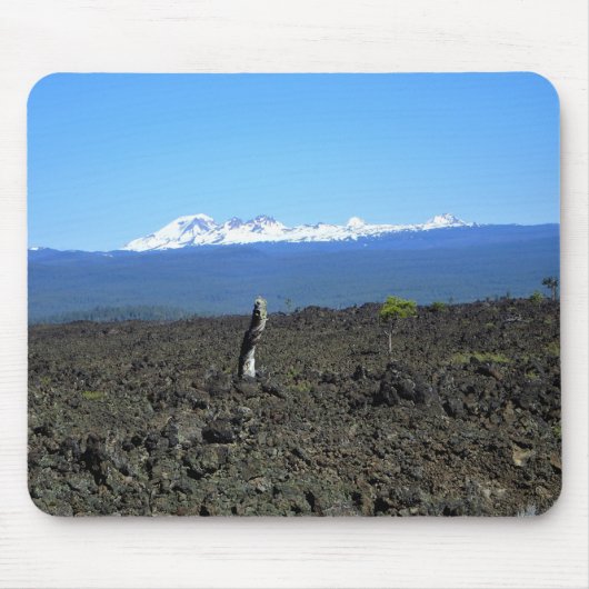 Cascades und Lava Rocks, Oregon Mousepad (Vorne)