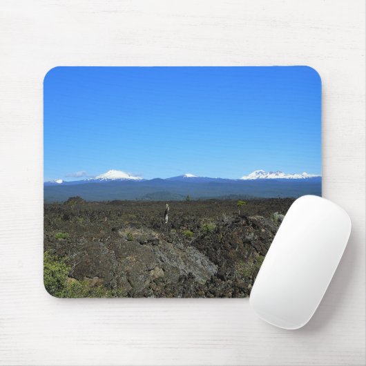 Cascades und Lava Rocks, Oregon Mousepad (Mit Mouse)
