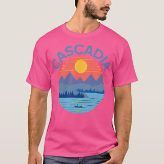 Cascadia Angeln Camping T-Shirt