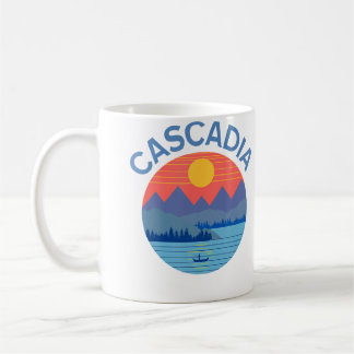 Cascadia Angeln Wandern Camping Kaffeetasse