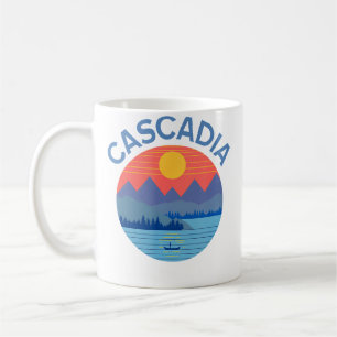 Cascadia Angeln Wandern Camping Kaffeetasse
