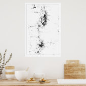 Cascadia Census Dotmap Poster (Küche)