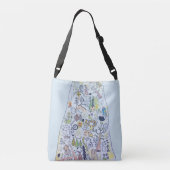 Cascadia Querleichensack Tragetaschen Mit Langen Trägern (Rückseite)