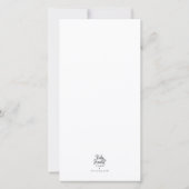 Cascading Heart Valentine's Day Card (Rückseite)