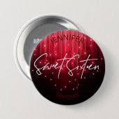 Cascading Lights Sweet 16 Rot ID790 Button (Vorne & Hinten)