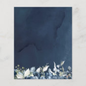 Cascading Peonies Wedding Details Unterkünfte (Rückseite)