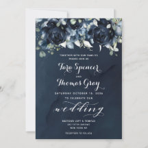 Cascading Peonies Wedding Invitation Suite