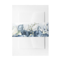 Cascading Rose Wedding Invitation Suite