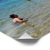 Cascais Beach, Portugal Poster (Ecke)