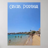 Cascais Beach, Portugal Poster (Vorne)