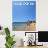 Cascais Beach, Portugal Poster (Heimbüro)