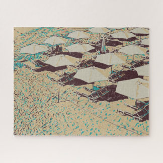 Cascais Geschenk Portugal, Cascais Strand Puzzle