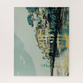 Cascais Geschenk Portugal, Santa Marta Leuchtturm Puzzle (Vertikal)