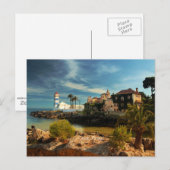 Cascais, Portugal malerische Landschaft Postkarte (Vorne/Hinten)