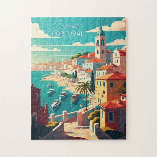 Cascais Portugal Puzzle (Vertikal)