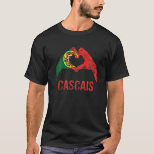Cascais Portugiesische Stadt Liebe Vintag Portugal T-Shirt