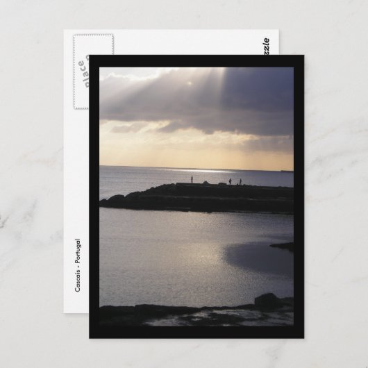 Cascais Postkarte (Vorne/Hinten)