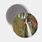 Cascase d'Ozoud, Marokko Magnet (Vorderseite/Rückseite)