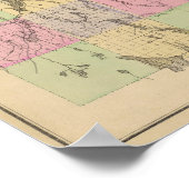 Casco Bay Karte Poster (Ecke)