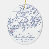 Casco Bay Maine Ornament - Zuhause Sweet Zuhause (Links)