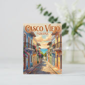 Casco Viejo Panama Postkarte (Stehend Vorderseite)